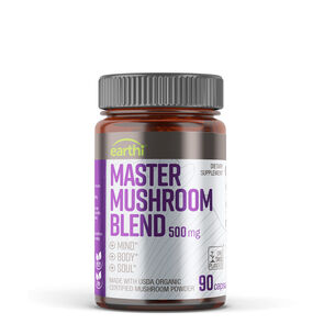 Master Mushroom Blend 500mg - 90 Capsules &#40;30 Servings&#41;  | GNC